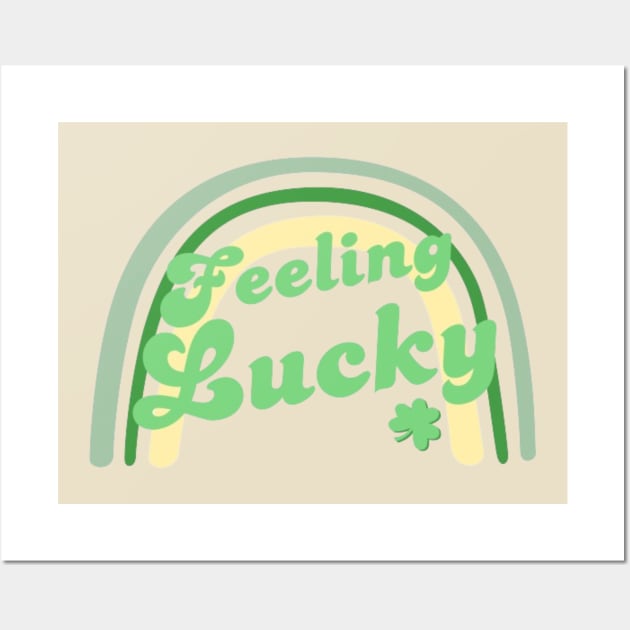 St Patricks Day Feeling Lucky Wall Art by Alexander S.